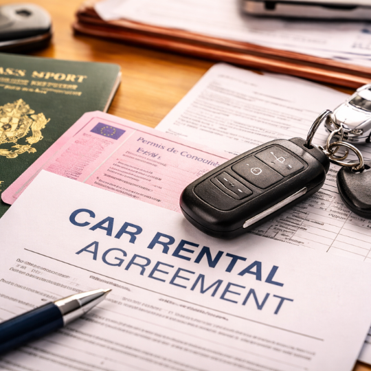 Documents requis location voiture Maroc